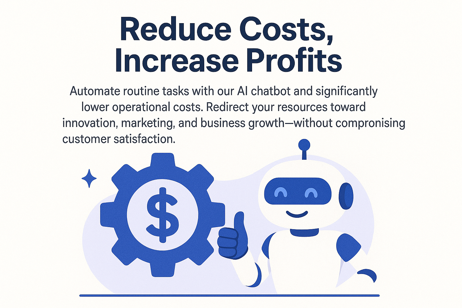 Reduce Costs with AI Chatbots